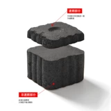 Фруктовый уголь на открытом воздухе быстрого угля.