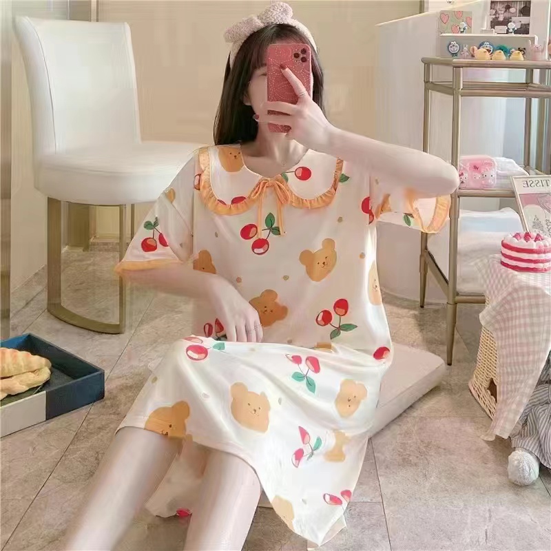 【全款一个价】日系甜美ins风长款睡裙