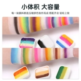 Цветочная фея пигмент пигмент нарисовал на лицо лицо детей в воду из водорастворимого человека человеческое тело, только снимая пигмент индивидуально