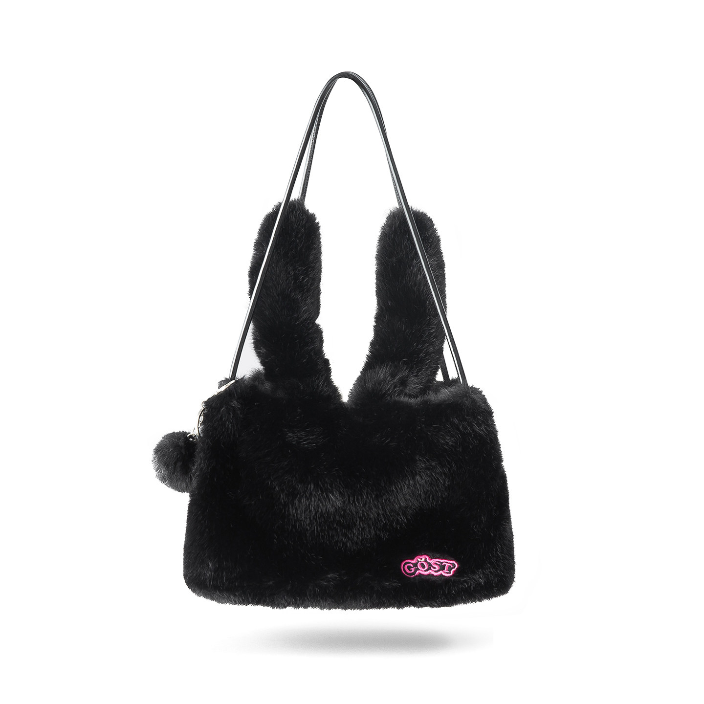 GOST可可爱爱戴蒙兔兔耳朵毛绒绒包包,淘宝优惠券,粉丝福利购,淘宝优惠卷