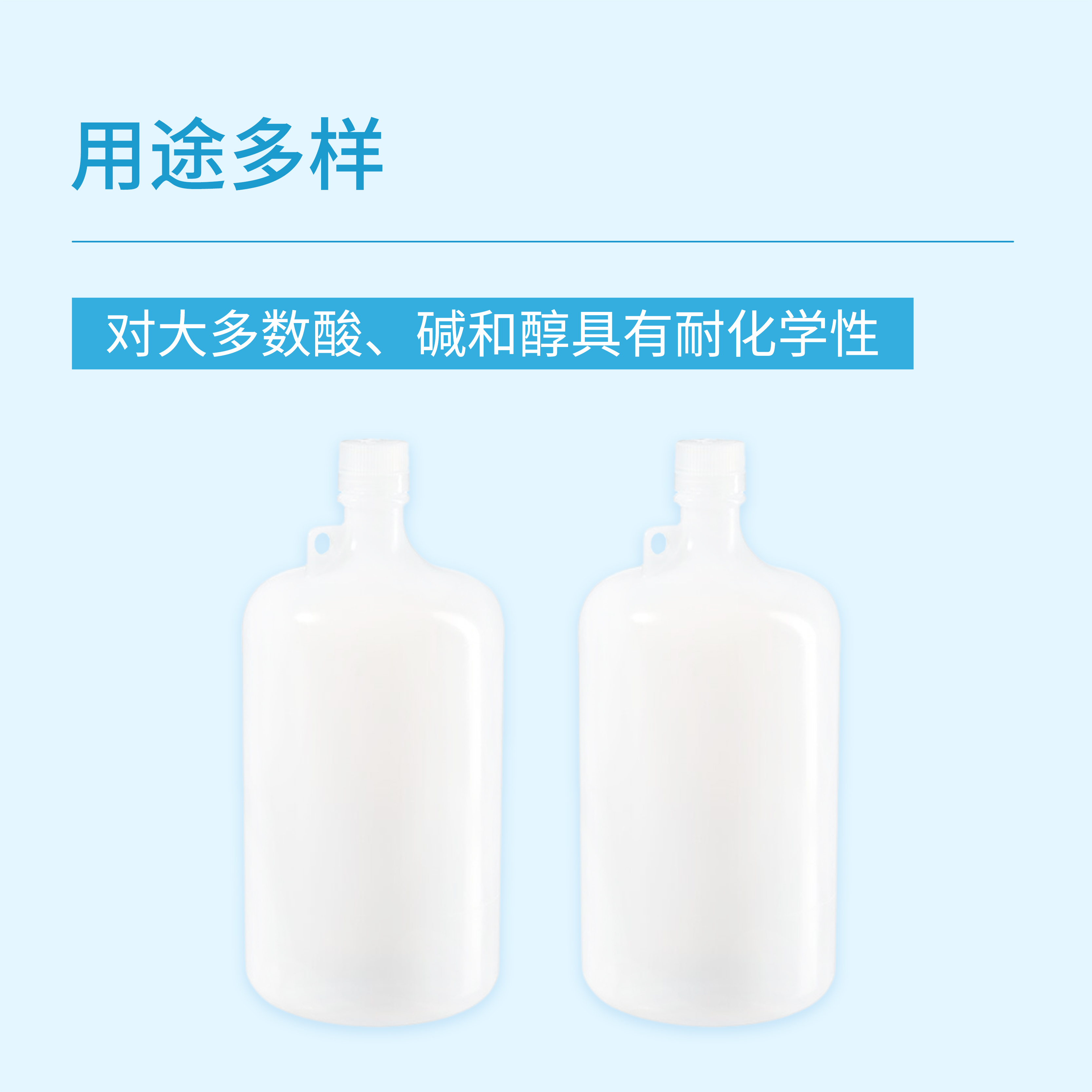 促销 耐洁Nalgene   大窄口瓶  LDPE 2L4L8L PP螺旋盖2202-0005 - 图0