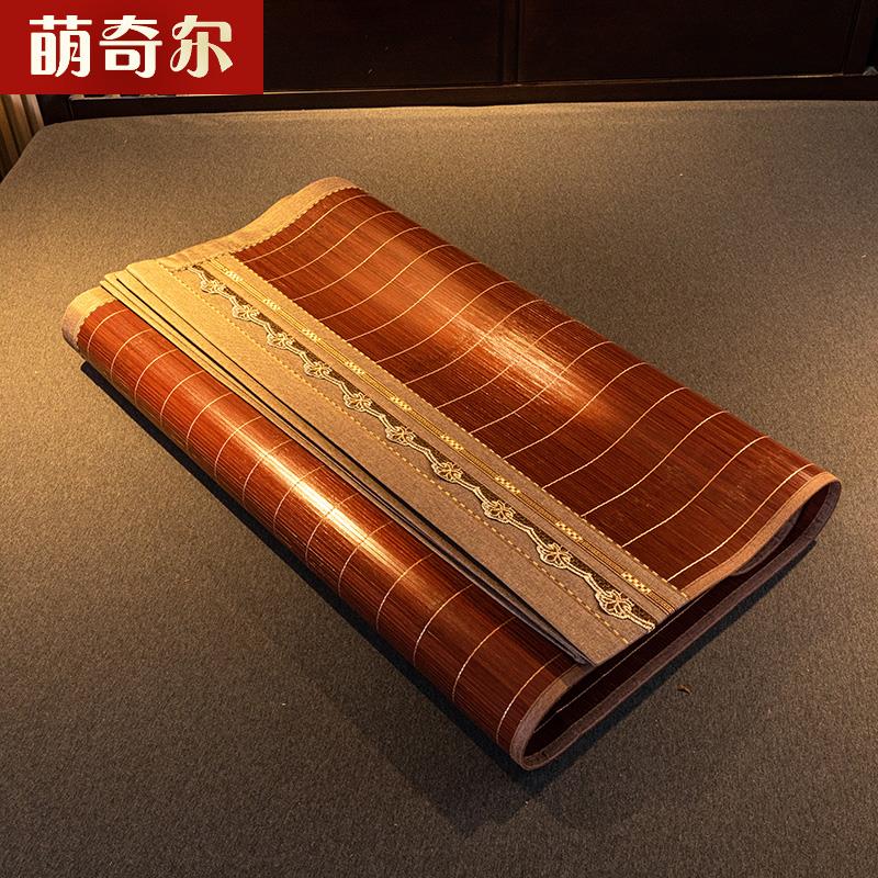 凉席 1.8m床双人2x2.2米双面竹席1.5夏季1冰丝席1.35夏天1.2草席 - 图1