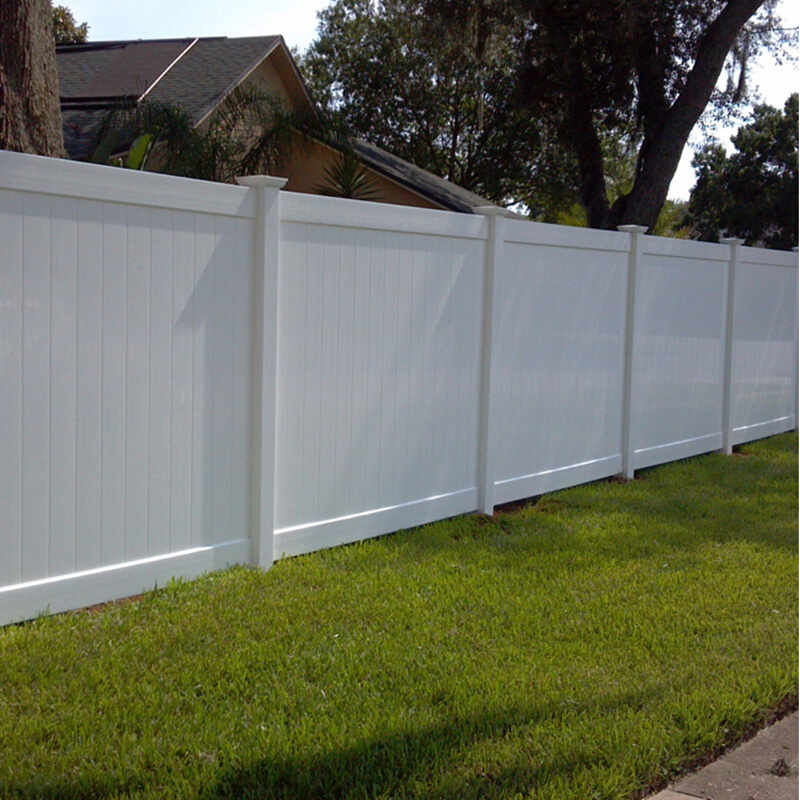 美式围墙阳台别墅封闭式护栏庭院花园室外PVC围栏栅栏栏杆塑钢 - 图0