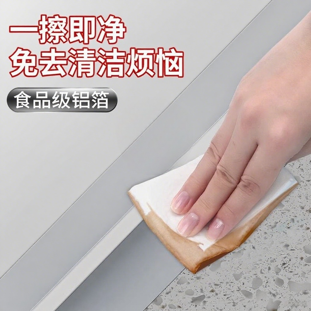 透明灶台厨房水槽防水贴条防油防霉卫生间缝隙胶带美缝水池密封条 - 图2