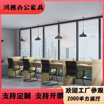 Self-study desk Self-study room partition table and chairs combined window edge Study Study Study Desk College Student Exam Desk Single Position