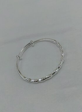 一页出品！女款简约可调节推拉竹节时尚日常通勤手镯女年轻百搭款