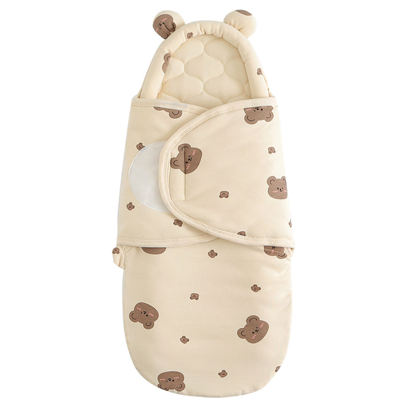 宝宝抱被冬天夹棉保暖拉链式睡袋新生儿0-3个月防惊跳包被襁褓a类,淘宝优惠券,粉丝福利购,淘宝优惠卷