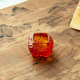 Handmade glazed pocket small incense burner creative incense stick incense base tea room tea ceremony decorative tea table ornaments