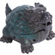 Dragon turtle ceramic plate incense burner agarwood aromatherapy burner