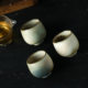 Jingdezhen handmade wood-burning master cup Kung Fu tea cup personal use high-end ceramic wabi-sabi small single cup