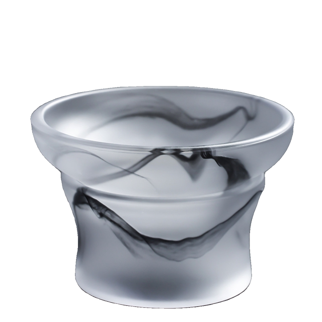 Ink colored glass tea leakage tea filter high-end household Kung Fu tea set accessories fair cup tea filter mesh stainless steel