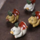 Yixing Zisha Tea Pet Little Yellow Duck Zodiac Lucky Desktop Boutique Decoration Creative Tea Set Charge Duck