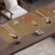 New Chinese Zen tea set, absorbent tea towel, waterproof tea table insulation mat, table mat, dry foam mat, fabric coaster