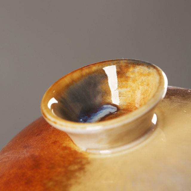 Chai-fired ceramic kung fu tea set cover bowl