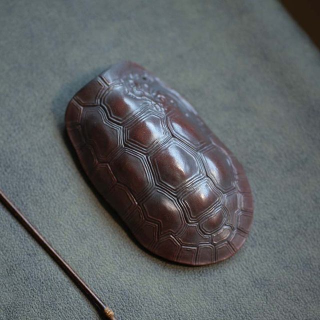 Zisha Tea Tea Pets Tea Shovel Ornaments Tea Set Accessories Teaspoon Turtle Shell Quality Can Make Rich Tea Pets All Over the World
