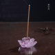 Chinese Zen style glazed lotus lotus incense stick base home aromatherapy stove tea ceremony incense decorative ornaments