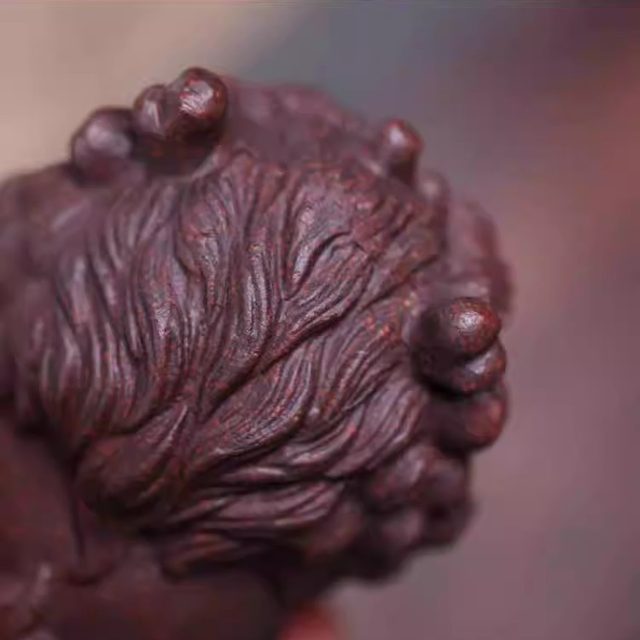 Yixing Zisha Tea Pet Creative Stone Gandang Home Desktop Tea Table Tea Tray Decoration Small Ornaments High-end Boutique Can Be Raised