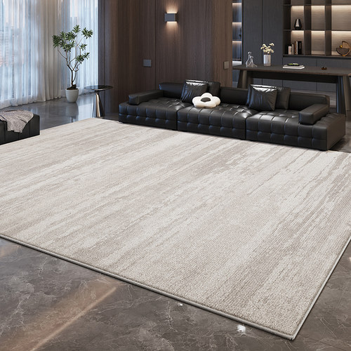 地毯客厅轻奢高级免洗可擦灰色意式极简卧室地垫家用沙发防水防污 - 图2