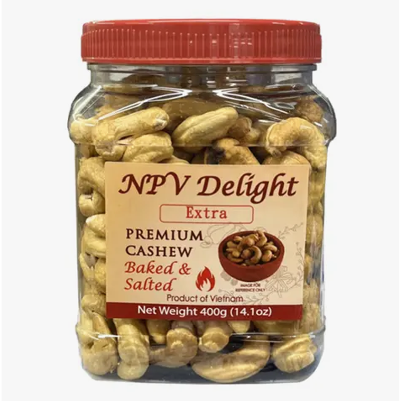 临期促销NPV越南腰果特大粒去皮盐焗原味轻咸酥脆坚果零食 - 图0