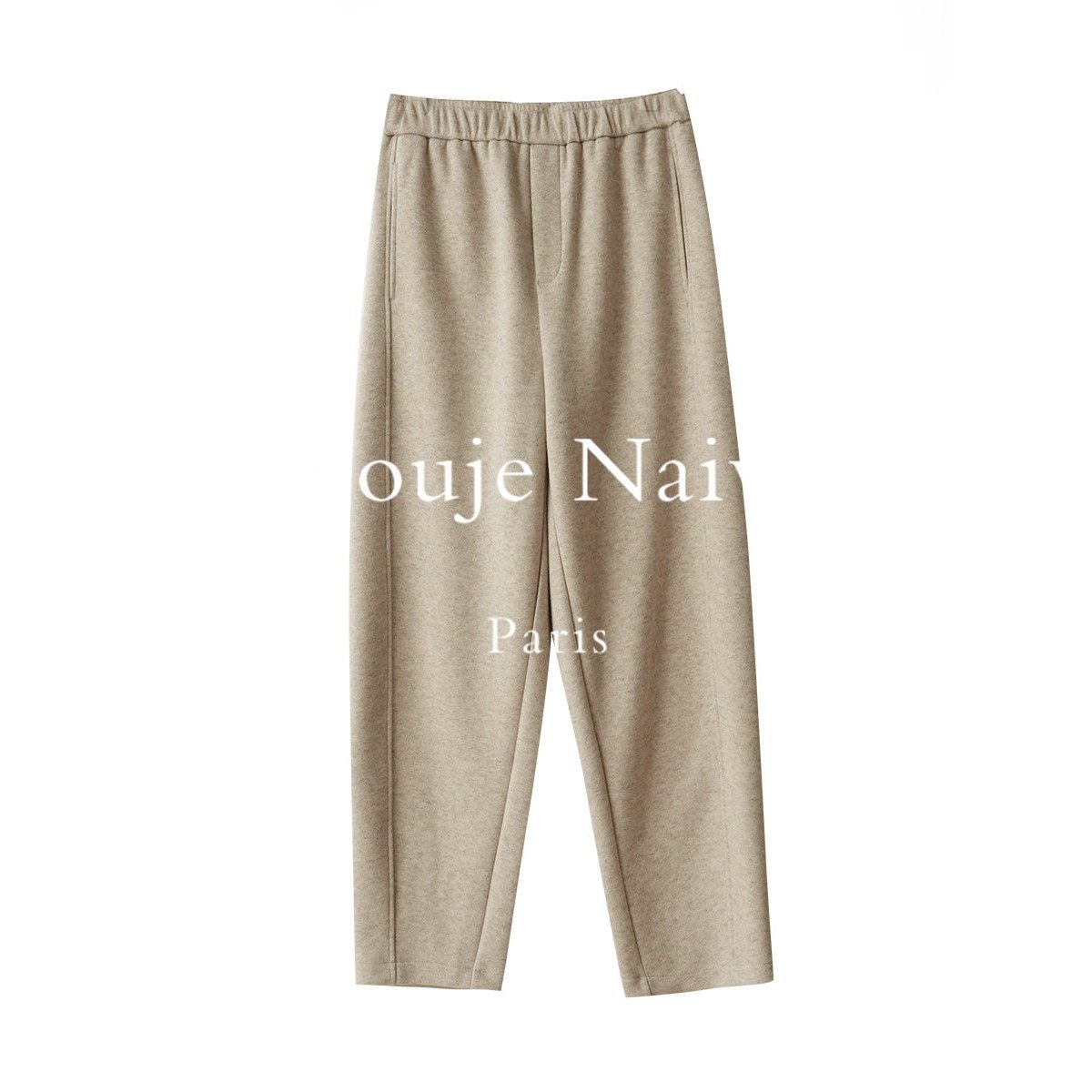 Rouje Naive厚款松口茧型裤女士弹力奶奶裤2025秋冬款保暖锥形裤,淘宝优惠券,粉丝福利购,淘宝优惠卷