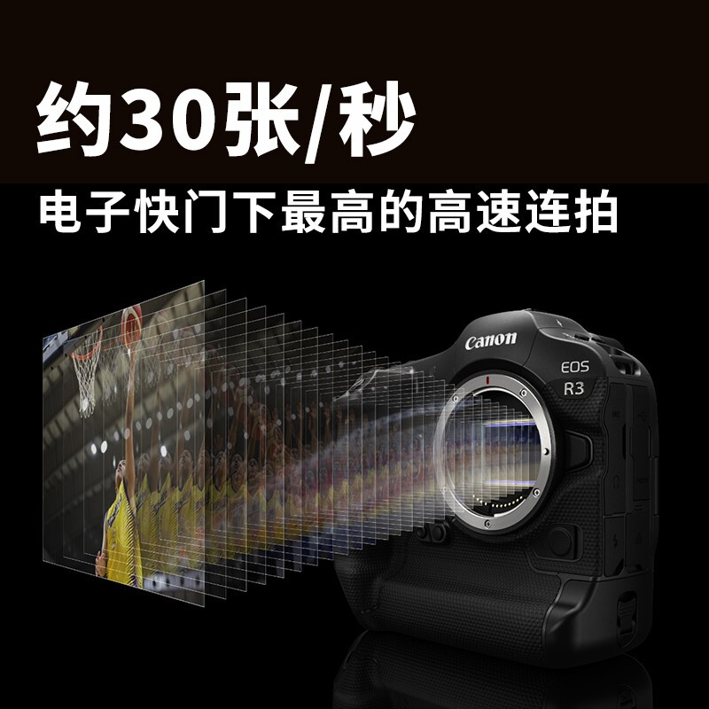 Canon/佳能EOS R3旗舰级微单相机EOSR3全画幅6K视频高清数码专业 - 图3