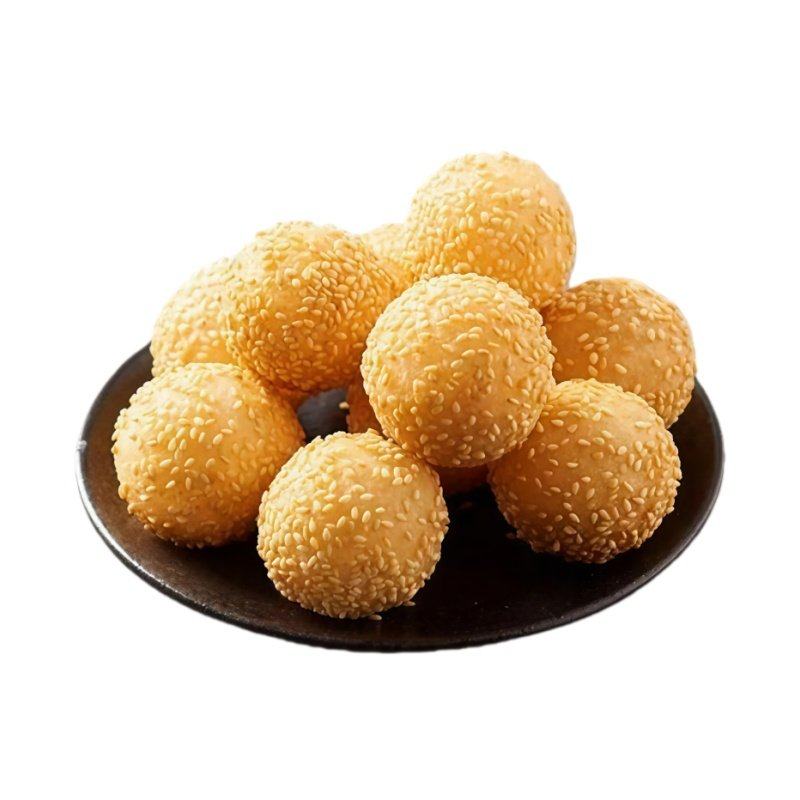 豆沙馅芝麻球油炸食品速冻半成品糯米小麻球批发下午茶小点心袋装,淘宝优惠券,粉丝福利购,淘宝优惠卷