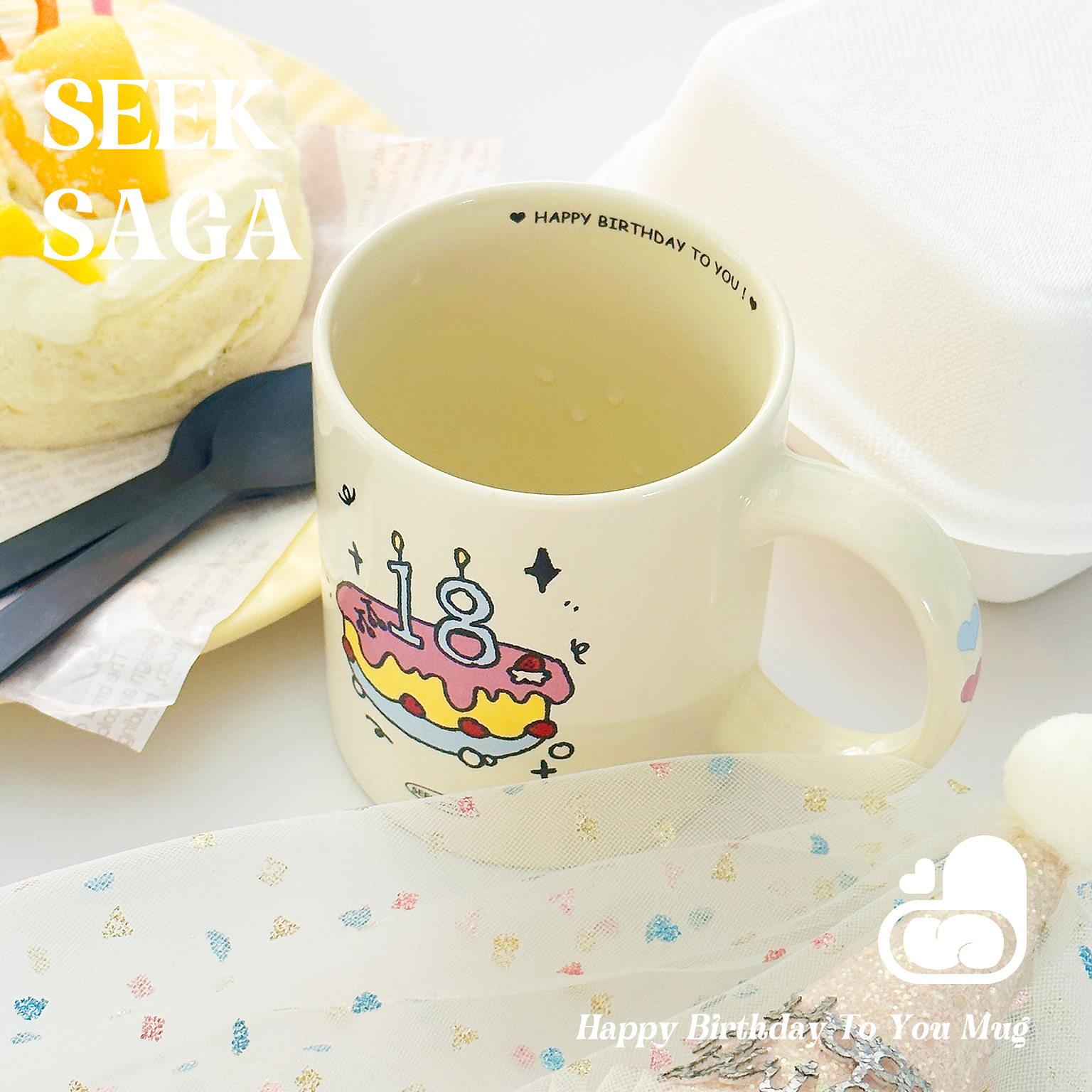 SEEKSAGA原创陶瓷马克杯创意水杯设计感家用简约杯子生日礼物女生 - 图2