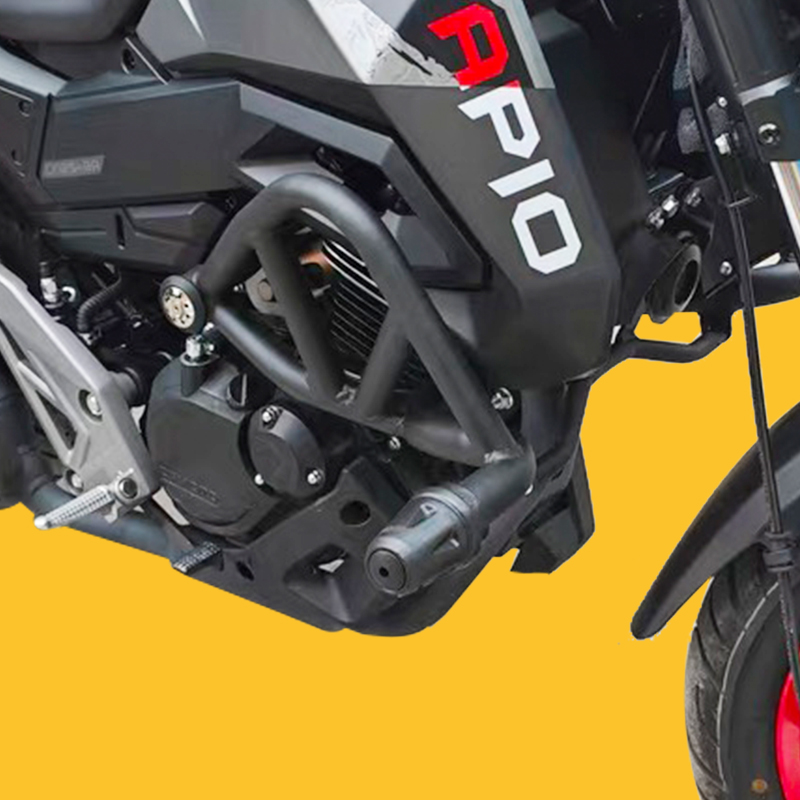 适用春风ST狒狒摩托车保险杠125-3A防摔包围杠特技竞技杠前护杠 - 图1