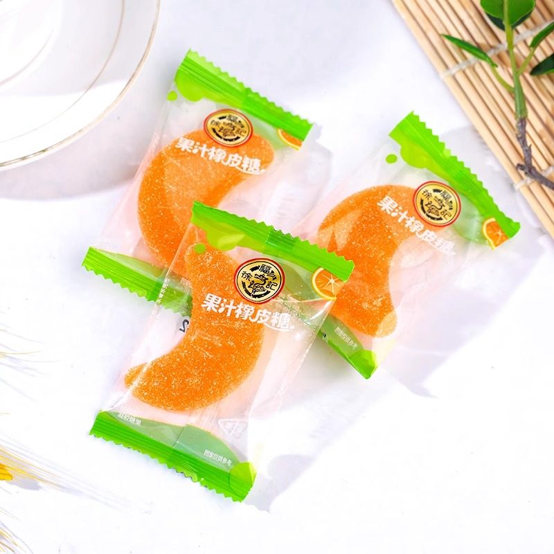 徐福记大橘瓣橡皮软糖果汁味散装零食结婚喜糖过年送礼,淘宝优惠券,粉丝福利购,淘宝优惠卷