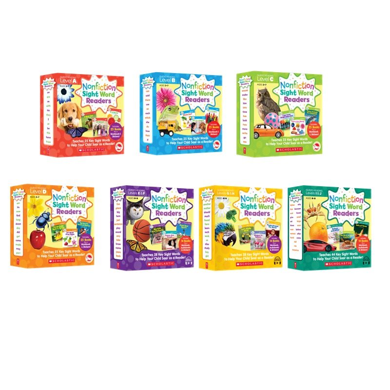 【特价 学乐小分级抄底】学乐儿童高频词Sight Word Readers常见词视觉词Buddy Readers自拼拼读解码Let's Find Out,淘宝优惠券,粉丝福利购,淘宝优惠卷