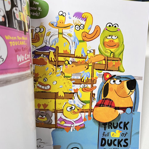 【送音频】truck full of ducks  学乐英文原版图书绘本 - 图2