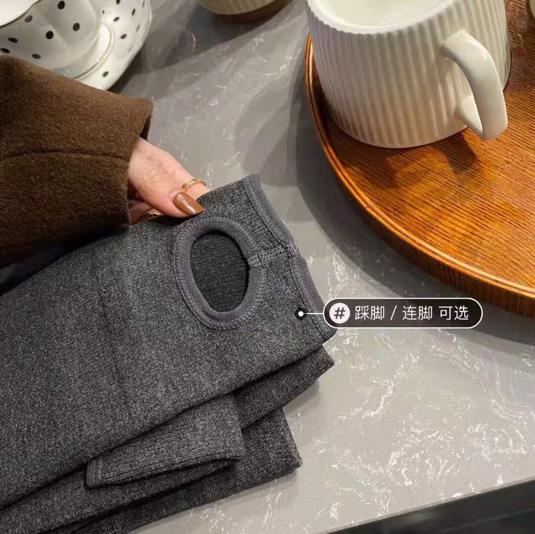 日本羊脂袜350g秋冬保暖打底裤女加绒加厚高腰连裤袜显tyk--第2张图片-提都小院