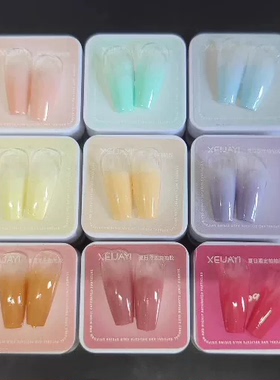 5g罐装-夏日限定9色拍拍胶免洗美甲马卡龙晕染渐变腮红甲油胶