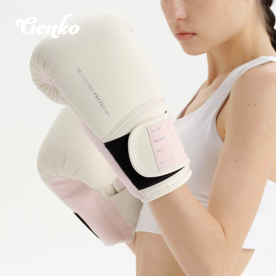 GENKO buckle strap Muay Thai boxing gloves for men and women actual combat professional fighting adult training gloves