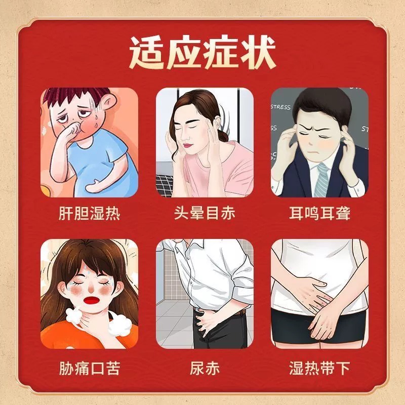仁济堂龙胆泻肝丸官方旗舰店的功效颗粒张仲景龙丹泄肝丸汤ql