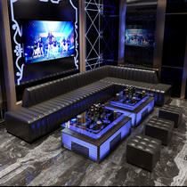 Custom bar ktv kit compartment U-style cassette custom clear bar Rehearsing Room Tavern Nightclub Music Dining Bar Sofa Table