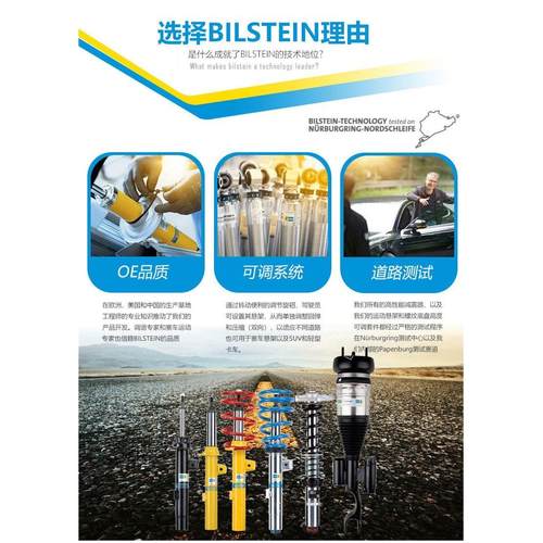 BILSTEIN倍适登B12避震迈腾帕萨特3系A3凌渡威霆A4L B8 B6减震器 - 图2