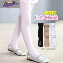 Children dance socks Socks Pants Spring Fall Steel Socks White Beating Socks Exam Grade Special Womens Glue Anti Slip Resistant Wearing Pantyhose Socks