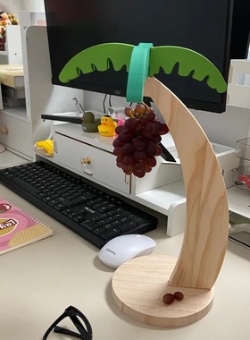 木制香蕉架创意挂家用商场摆件