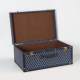 Cloakroom storage box handheld storage box leather retro storage box model room storage box decorative ornaments