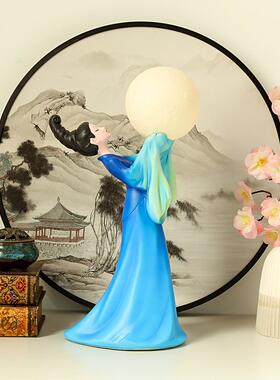 仅此绿色月相灯月相灯装饰居室客厅大气家装民族风情文化创意礼品