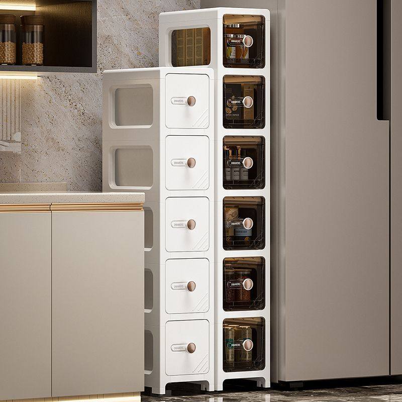 夹缝收纳柜抽屉式厨房缝隙储物柜冰箱超窄边缝柜卫生间多层置物架,淘宝优惠券,粉丝福利购,淘宝优惠卷