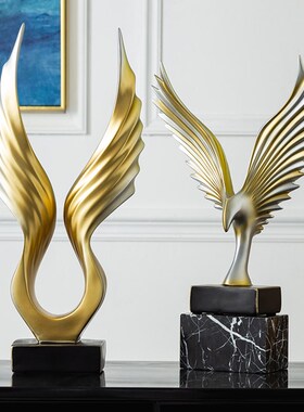 欧式创意轻奢g工艺品摆件客厅玄关电视酒柜隔断装饰品乔迁新居礼