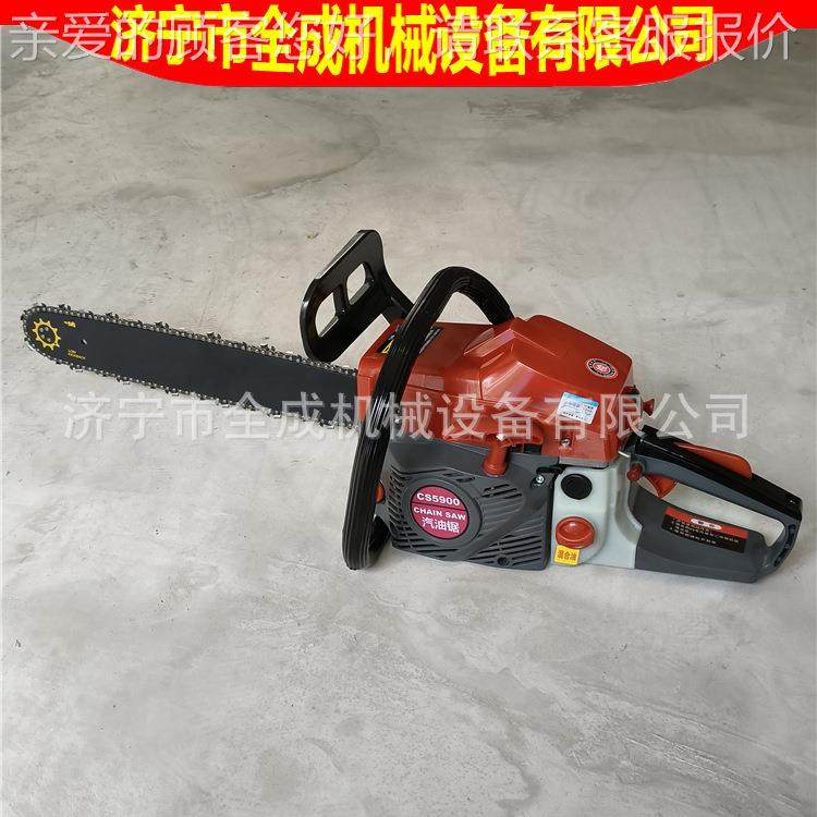 手持链条油锯森式林四冲程汽油摩托锯机CS5900动抢险二程冲油锯汽,淘宝优惠券,粉丝福利购,淘宝优惠卷