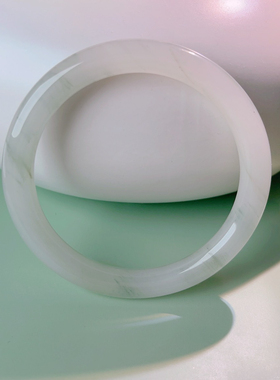 带证书原创天然天山翠手镯新疆金丝玉不知春冰种翡翠飘花玉镯