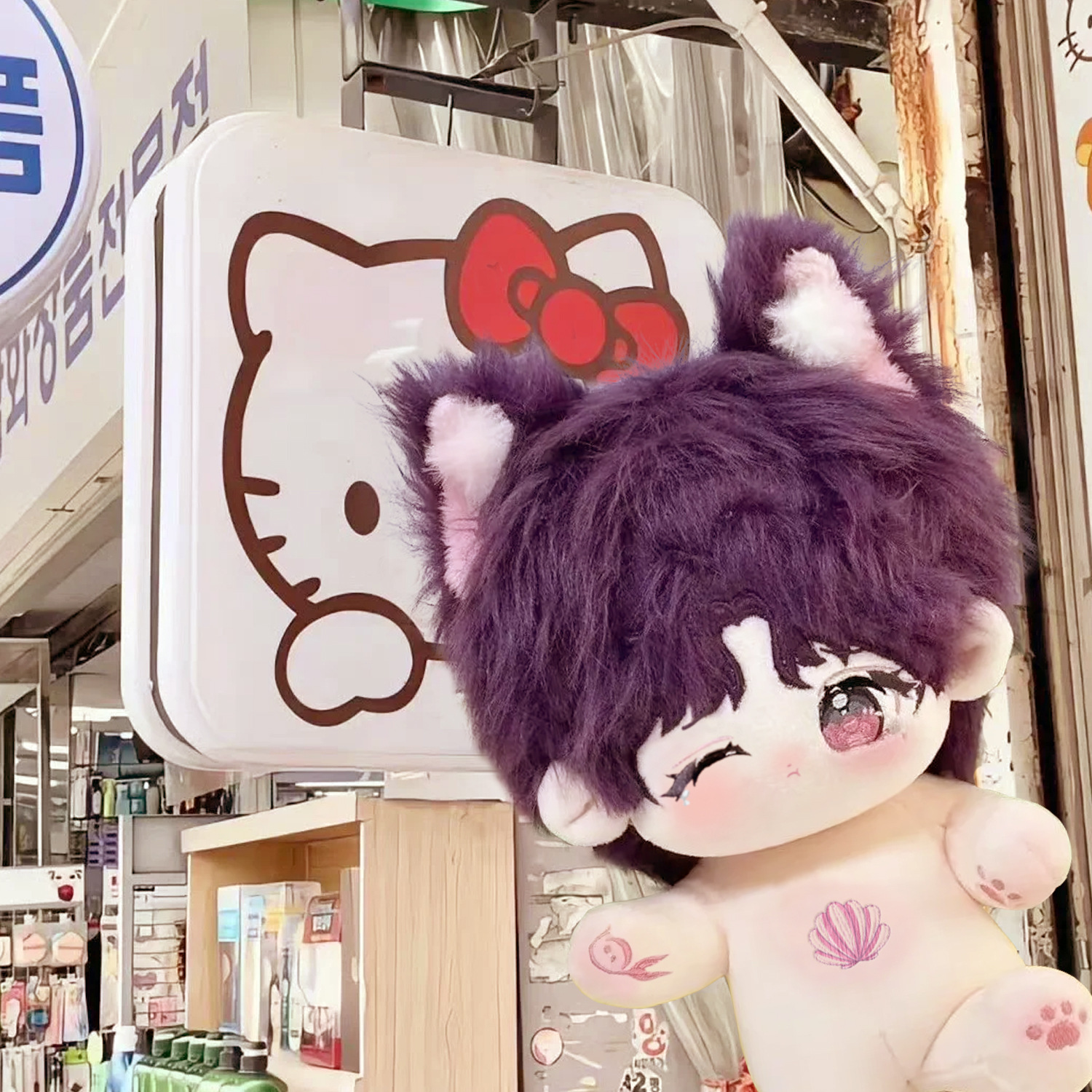 恋与深空祁煜属性棉花娃娃20cm原创正品可爱治愈毛绒玩偶同人周边 - 图0