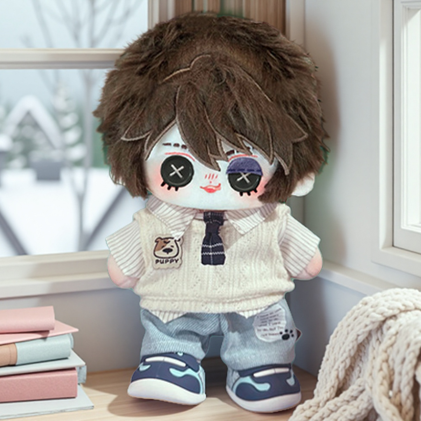 第五人格囚徒属性20cm棉花娃娃可爱毛绒玩偶公仔周边生日惊喜礼物 - 图3