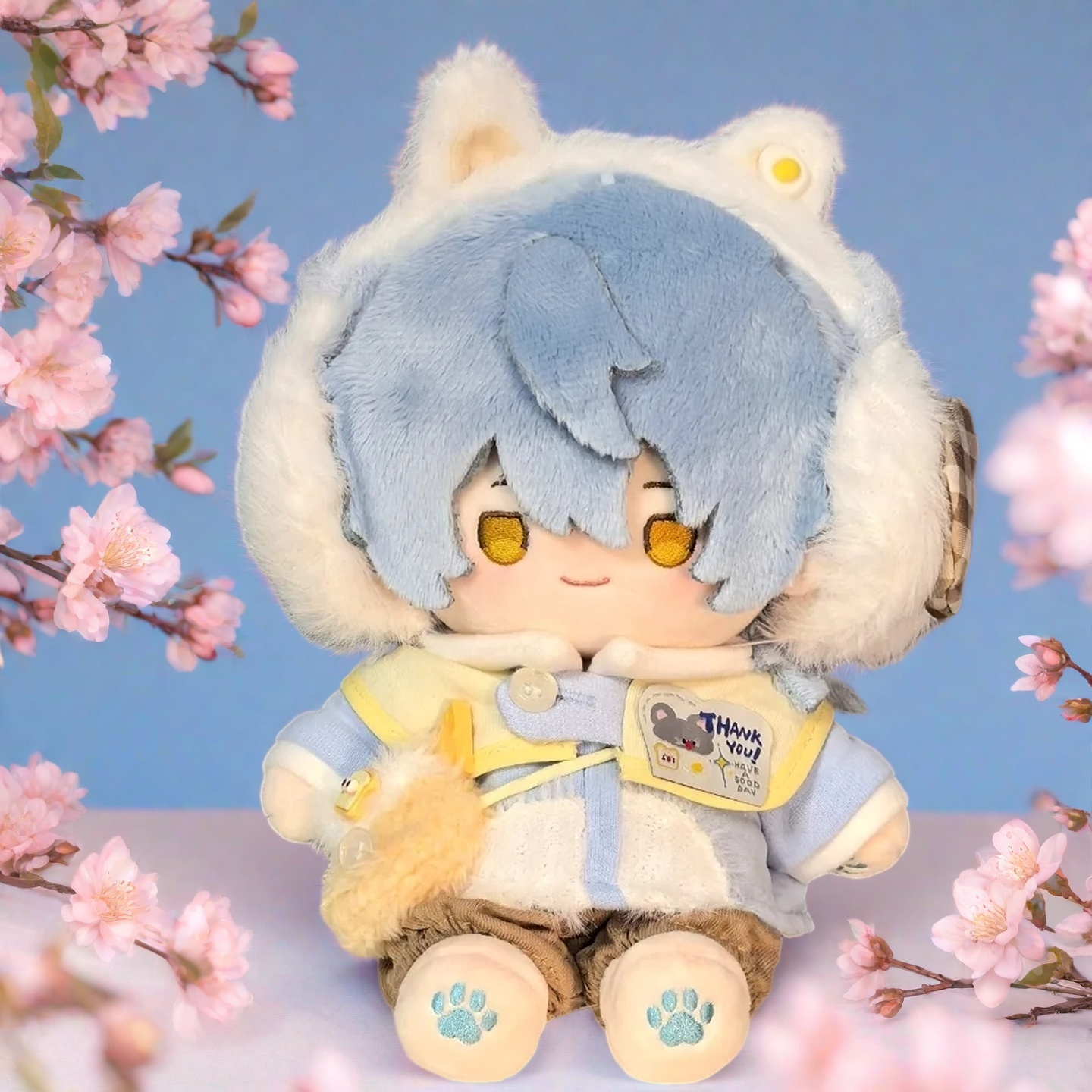 20cm棉花娃娃衣服可爱超萌毛绒公仔玩偶换装娃衣套装20厘米娃衣 - 图0