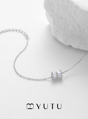 遇·图YUTU菱钻花银手链