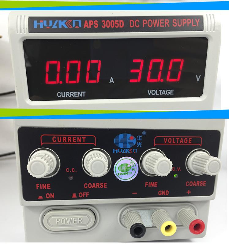华光APS-3005D数字显示直流稳压电源30V5A笔记本电脑维修电源表 - 图0